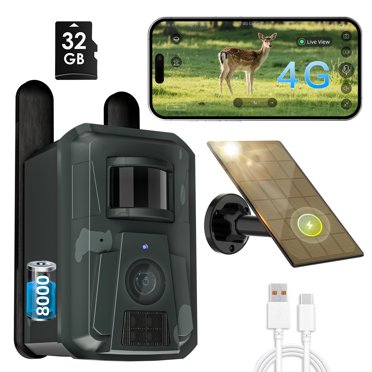 AXB 4G Cellular Trail Camera