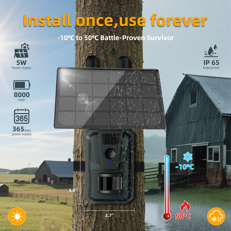 AXB 4G Cellular Trail Camera
